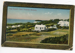 BERMUDA BERMUDES Near Daniel's Head SOMERSET Maisons Pres De La Cote écrite En 1917  D03 2014 - Bermudes