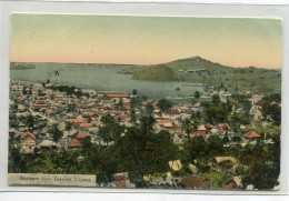 STE SAINTE LUCIE Northen View Castries St LUCIA  Vue Quartier Ville  écrite En 1918   D04 2014 - Sainte-Lucie