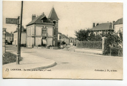 89 LAROCHE ST SAINT CYDROINE  La Cité Pres La Gare (1 Ere Vue ) Jolie Villa 1906 Timb Coll J.D      D07 2019  - Laroche Saint Cydroine