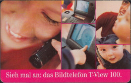 Germany P09/99 T-View 100 Bildtelefon - Frau & Kind DD:3908 Modul 20 - P & PD-Series: Schalterkarten Der Dt. Telekom