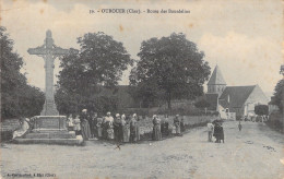 FRANCE - Ourouer - Route Des Bourdelins - Animé - Carte Postale Ancienne - Autres & Non Classés