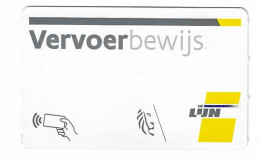 203 T - TICKET BUS BELGE  LIJN - Ticket électronique  (Recto -Verso) - Europe