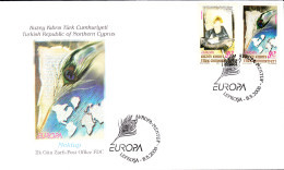 KK-253 NORTHERN CYPRUS EUROPA CEPT F.D.C. - Brieven En Documenten
