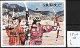 BHOUTAN BF 107 ** Côte 10 € - Bhoutan