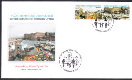 KK-280 NORTHERN CYPRUS EUROPA CEPT VISIT F.D.C. - Covers & Documents