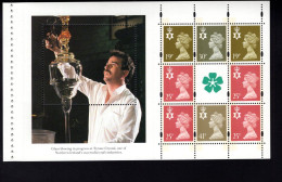 1918729224 1993 SCOTT  NIMH63A  (XX) POSTFRIS MINT NEVER HINGED  -  QUEEN ELIZABETH II BOOKLET PANE - Irlande Du Nord