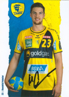 Autogramm Handball AK Hendrik Pekeler Rhein-Neckar Löwen 15-16 Mannheim Itzehoe Glückstadt Herzhorn TBV Lemgo Kiel HC - Handbal