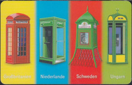 Germany P17/99  International Phone Boxes - UK - NL - S - Hu  DD:2908 Modul 33F - P & PD-Series : D. Telekom Till