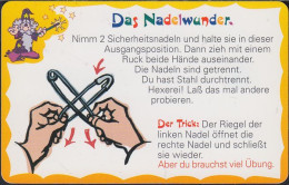 Germany P18/99  Zaubertrick 3 - Das Nadelwunder - DD:5910 Modul 37F - P & PD-Series: Schalterkarten Der Dt. Telekom