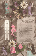 FANTAISIE - Le Thermomètre De L'amour - Carte Postale Ancienne - Other & Unclassified