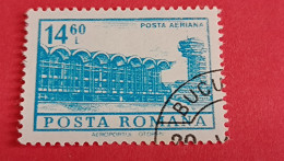 ROUMANIE - ROMANIA - Posta Romana - Timbre 1972 : Monuments Et Bâtiments - Aéroport Otopeni De Bucarest - Gebruikt