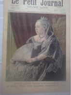 Le Petit Journal 345 Reine Angleterre Victoria Imp. Indes Michel H Meyer Papillon Clément Jubilé Reine Le Cortège Tofani - 1850 - 1899