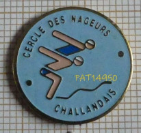 PAT14950 NATATION CERCLE Des NAGEURS CHALLANDAIS  à  CHALLANS En Vendée Dpt 85 En Version EàF - Zwemmen