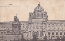 A23717 - Wien Museum Und Maria Theresia Monument VINTAGE  POSTCARD Unused - Museos