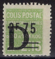 COLIS POSTAUX N° 143 Neuf* Avec Charnière Légère. Bas Prix, à Saisir. - Neufs