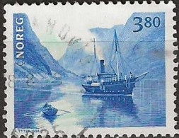 NORWAY 1998 Nordic Countries' Postal Co-operation. Ships - 3k.80, Hornelen (passenger And Mail Steamer) FU - Oblitérés