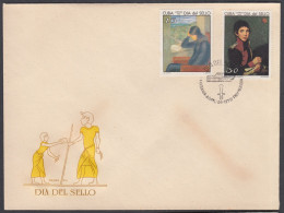 FDC CUBA 1970. DÍA DEL SELLO. EDIFIL 1764/65 - FDC