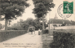 FRANCE - Fontaine Fourches - Sur Le Chemin De Trainel - Carte Postale Ancienne - Sonstige & Ohne Zuordnung