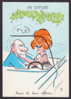 CPSM Lassalvy Illustrateur Humour En Voiture Non Circulé éditeur Marcel Vaysse érotisme - Lassalvy