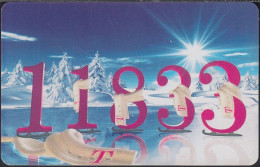 GERMANY PD2/99 Winter - 11833 Auskunft -  DD: 3901 - P & PD-Series : D. Telekom Till