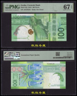 Aruba 100 Florin 2019, Paper, IBNS Winner Note, PMG67 - Aruba (1986-...)