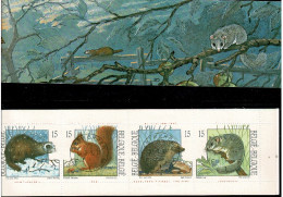 1992 B23 (2477-2480)(Antwerpen) Postfris Met Filatelistische Stempel / MNH Avec Cachet Philatéliques : Kleine Zoogdieren - 1953-2006 Modernes [B]
