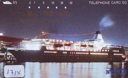 Télécarte JAPON * * BATEAU * PHONECARD JAPAN * SHIP (1714) TK *  SCHIFF * Schip * Boot * Barco - Schiffe