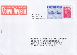 FRA - PAP - MIEUX VIVRE VOTRE ARGENT - N°09P304 - N°08P503 - Prêts-à-poster:Answer/Beaujard