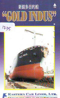 Télécarte JAPON * GOLD INDUS * BATEAU * PHONECARD JAPAN * SHIP (1735) TK *  SCHIFF * Schip * Boot * Barco - Boats