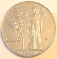 1965 - Italia 100 Lire   ----- - 100 Lire