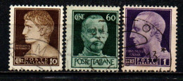 ITALIA LUOGOTENENZA - 1944 -IMPERIALE SENZA FASCI - SENZA FILIGRANA - USATI - Used