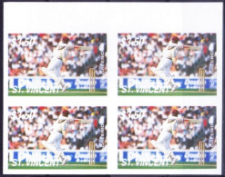 St. Vincent 1988 MNH Imperf Blk From Colour Trail, Greenidge Cricket Sports - Cricket