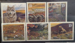 United States USA Arctic Tundra Mi 3761/70 Nur Die 6v Säuger Im Angebot - Unused Stamps