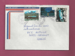 Lettre De 1983 Pour La France - YT N° 132, 133 Et 174 - Poisson - Storia Postale