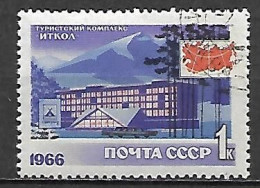 URSS   /    RUSSIE     -     1966  .  Hôtel     Itkol   -      Oblitéré - Hôtellerie - Horeca