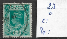 BIRMANIE 23 Oblitéré Côte 1.50 € - Birmanie (...-1947)