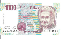 ITALIE 1000 LIRE 1990 UNC P 114 A - 1000 Liras