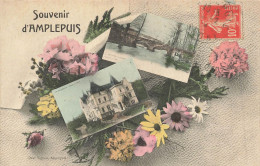 69 - RHÔNE - AMPLEPLUIS - Carte Fantaisie Ancienne "souvenir De" - Multi Vues - 10714 - Amplepuis