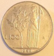 1966 - Italia 100 Lire    ---- - 100 Lire