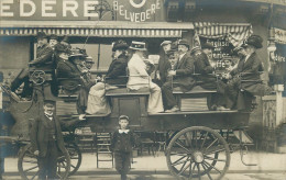 ALLEMAGNE  HAMBOURG ( Carte Photo) Diligence Voyageurs - Stellingen