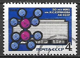 URSS   /    RUSSIE     -   1968  .   CHIMIE    -     Oblitéré - Chimie