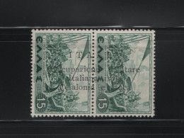 GREECE IONIAN ISLANDS 1941 15 DRACHMAS + 15 DRACHMAS PAIR MNH/MH STAMPS OVERPRINTED ITALIA....   ONE STAMP IS MH  HELLAS - Ionische Inseln