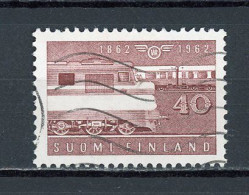 FINLANDE: TRAIN N° Yvert 521 Obl - Used Stamps