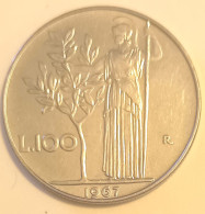 1967 - Italia 100 Lire   ------ - 100 Lire