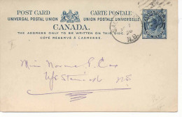 26261) Canada Cover  Stationery UPU Postcard - Covers & Documents