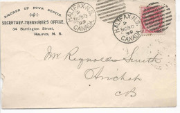 26267) Canada CoverNova Scotia NS Postmark Cancel - Lettres & Documents