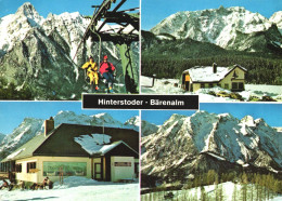 HINTERSTODER, MULTIPLE VIEWS, BARENALM, SKI LIFT, ARCHITECTURE, MOUNTAIN, AUSTRIA - Hinterstoder