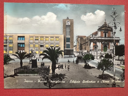 Cartolina - Ispica ( Ragusa ) - Piazza Margherita - Edificio Scolastico 1960 Ca. - Ragusa