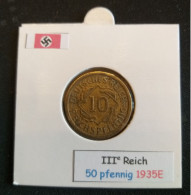 Pièce De 10 Reichspfennig De 1935E (Muldenhütten) - 10 Reichspfennig