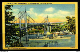 K03630)Ansichtskarte Portland - St. Johns Bridge - Portland